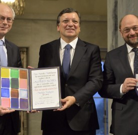 Ceremony to award the Nobel Peace PrizeÂ® to the EU