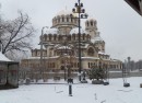 Alexander Nevsky cathedral Sofia Bulgaria January 2013 photo Clive Leviev-Sawyer