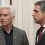 Ataka leader Volen Siderov and President Rossen Plevneliev in May 2013, during consultations following Parliamentary elections. Photo: president.bg