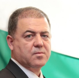 Bulgarian Defence Minister Nikolai Nenchev.
