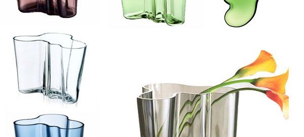 Finnish Alvar Aalto vases
