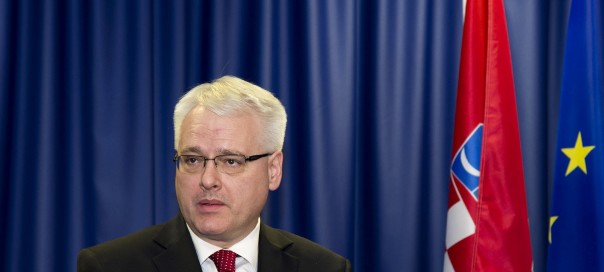 Croatian president Ivo Josipović