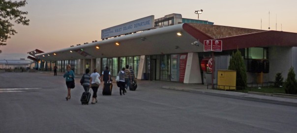 the international airport in pristina kosovo