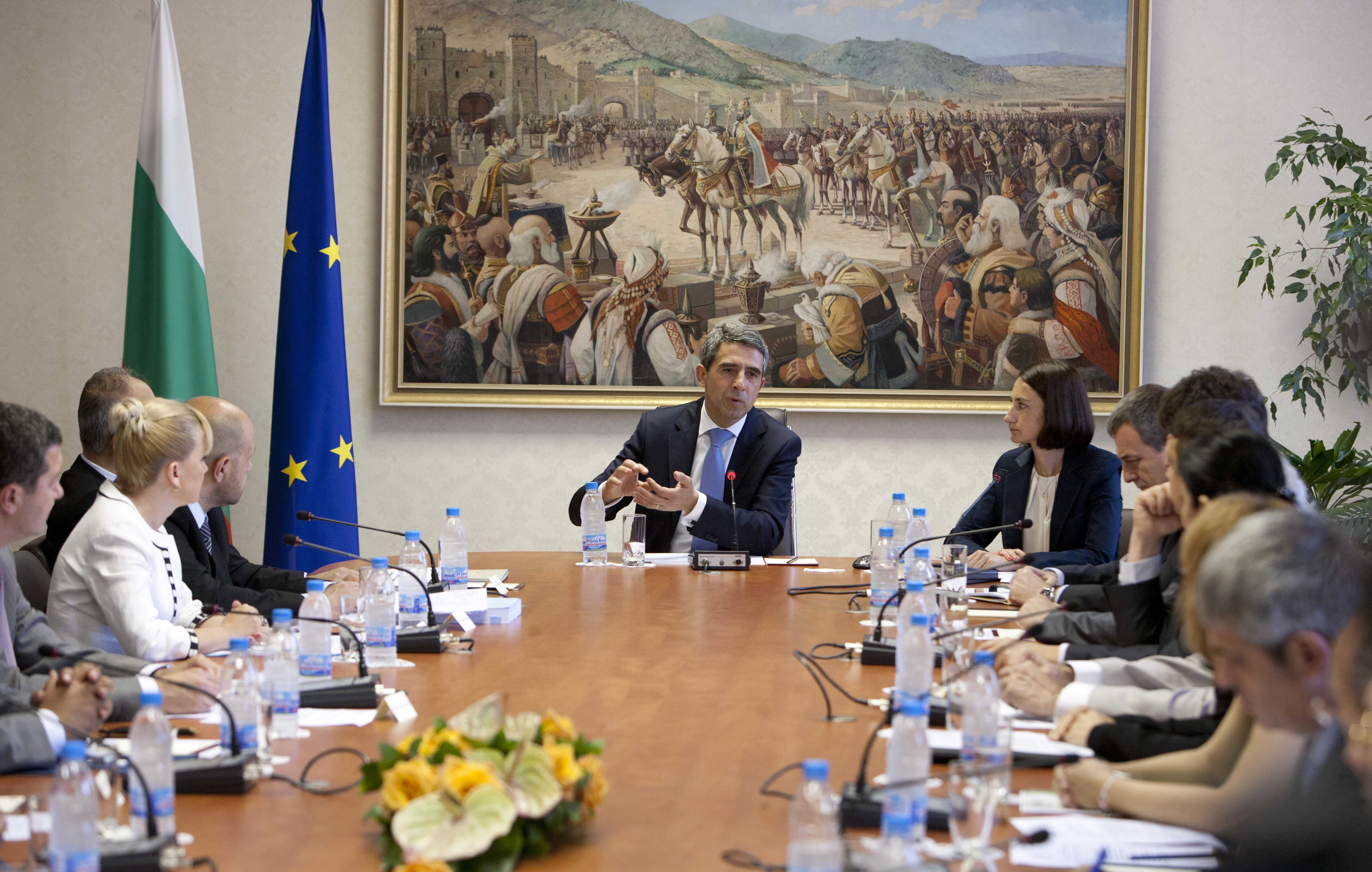 Bulgarian President Rossen Plevneliev The Sofia Globe