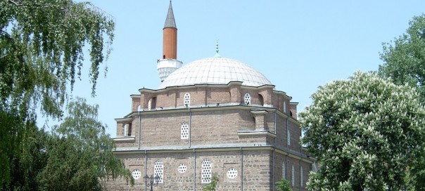 The Banya Bashi mosque in central Sofia, Bulgaria