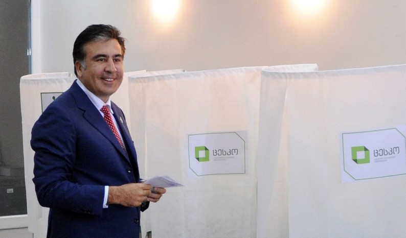 Georgian president Saakashvili concedes his party’s defeat in parliamentary election
