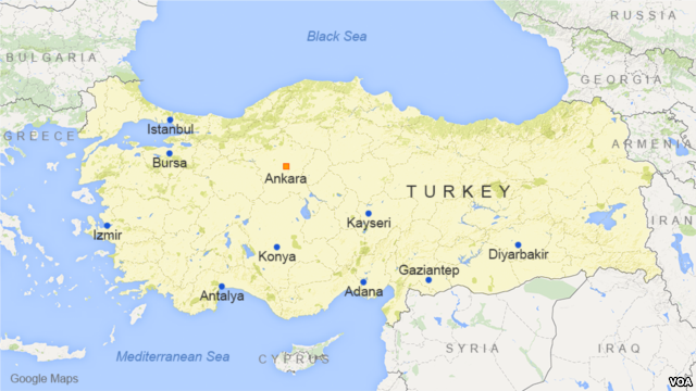 Turkey Map 1 