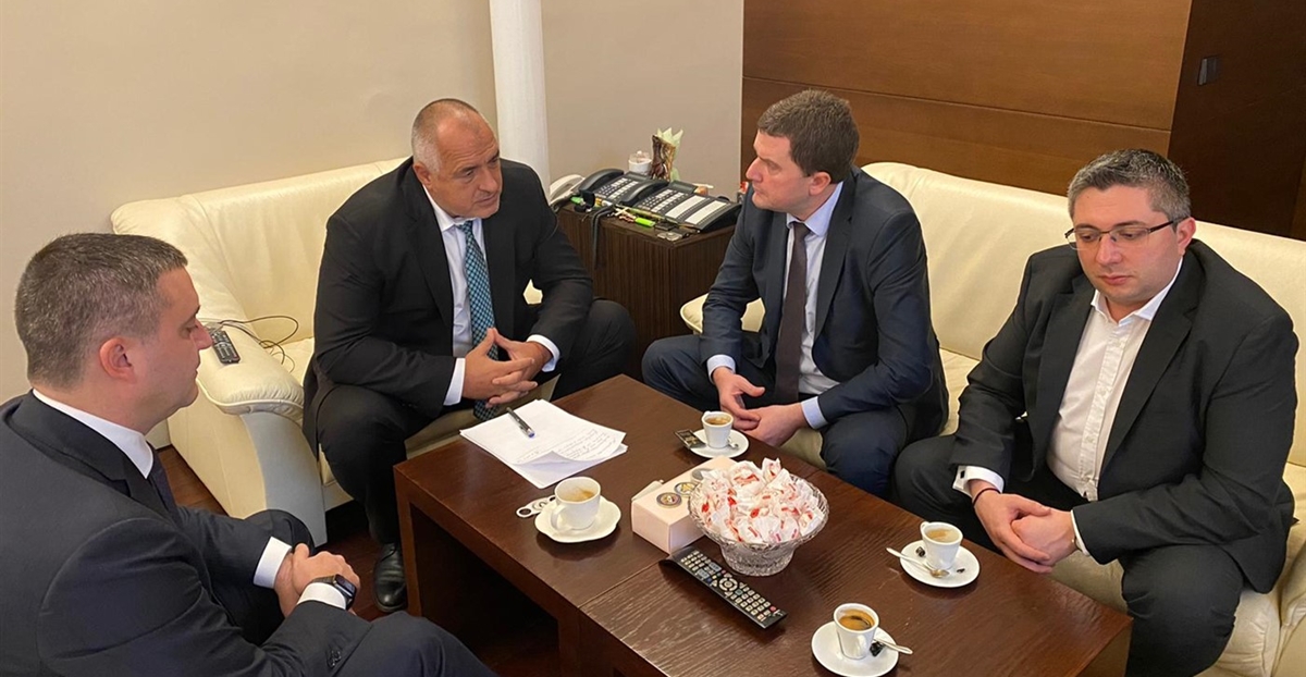 Goranov Borissov Mayor of Pernik Stanislav Vladimirov and Nikolai ...