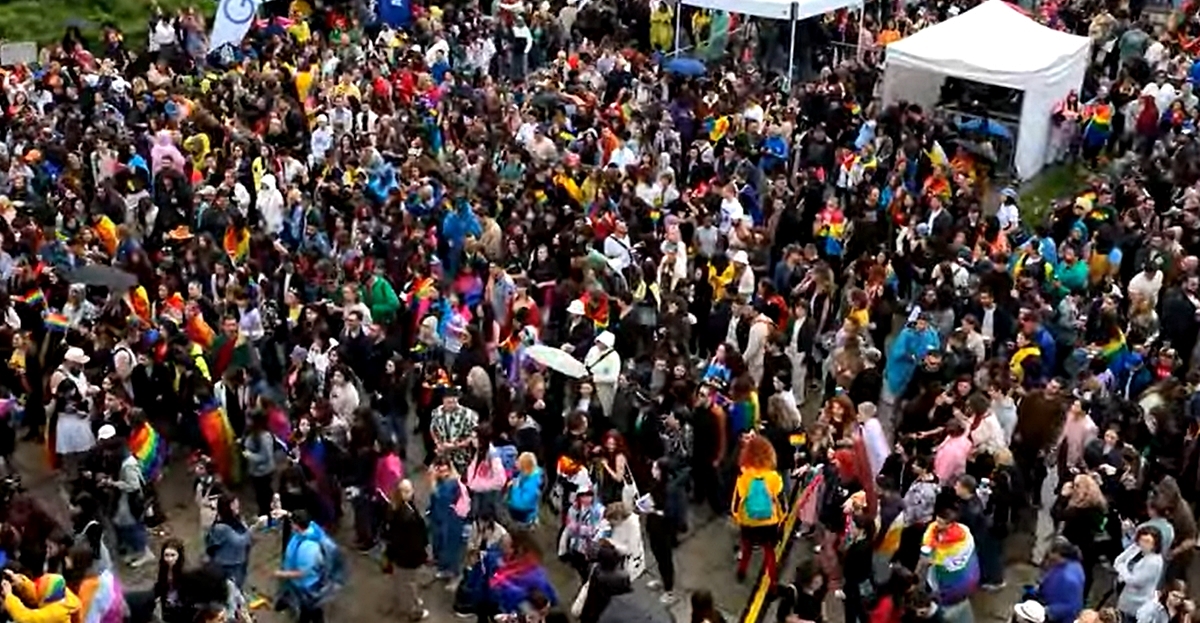 Bulgaria: Rain does not deter many thousands turning out for 2023 Sofia Pride