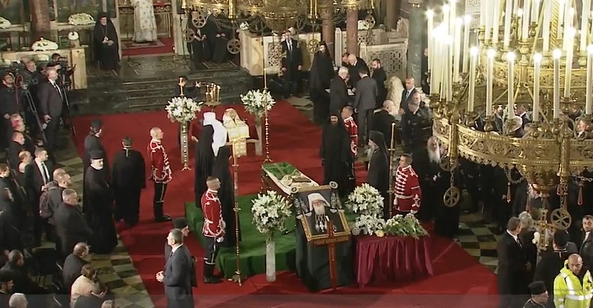 Funeral of Bulgarian Orthodox Church Patriarch Neofit – The Sofia Globe