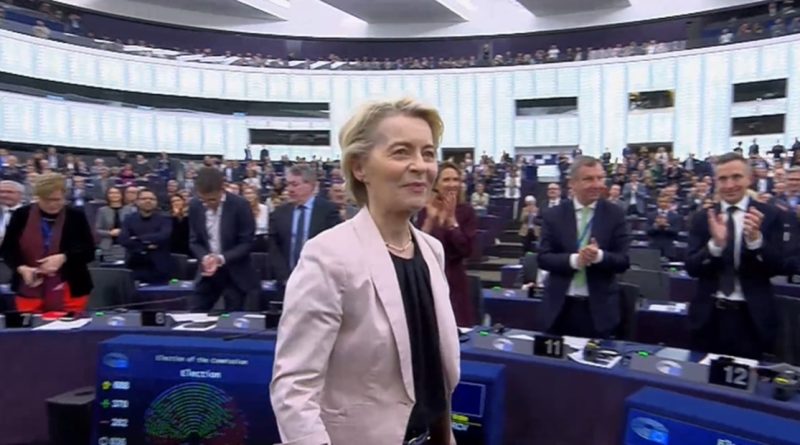 European Parliament approves second Von der Leyen European Commission – The Sofia Globe